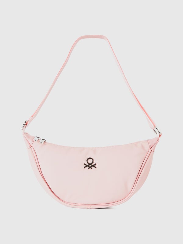 Bolso bandolera de media luna Mujer
