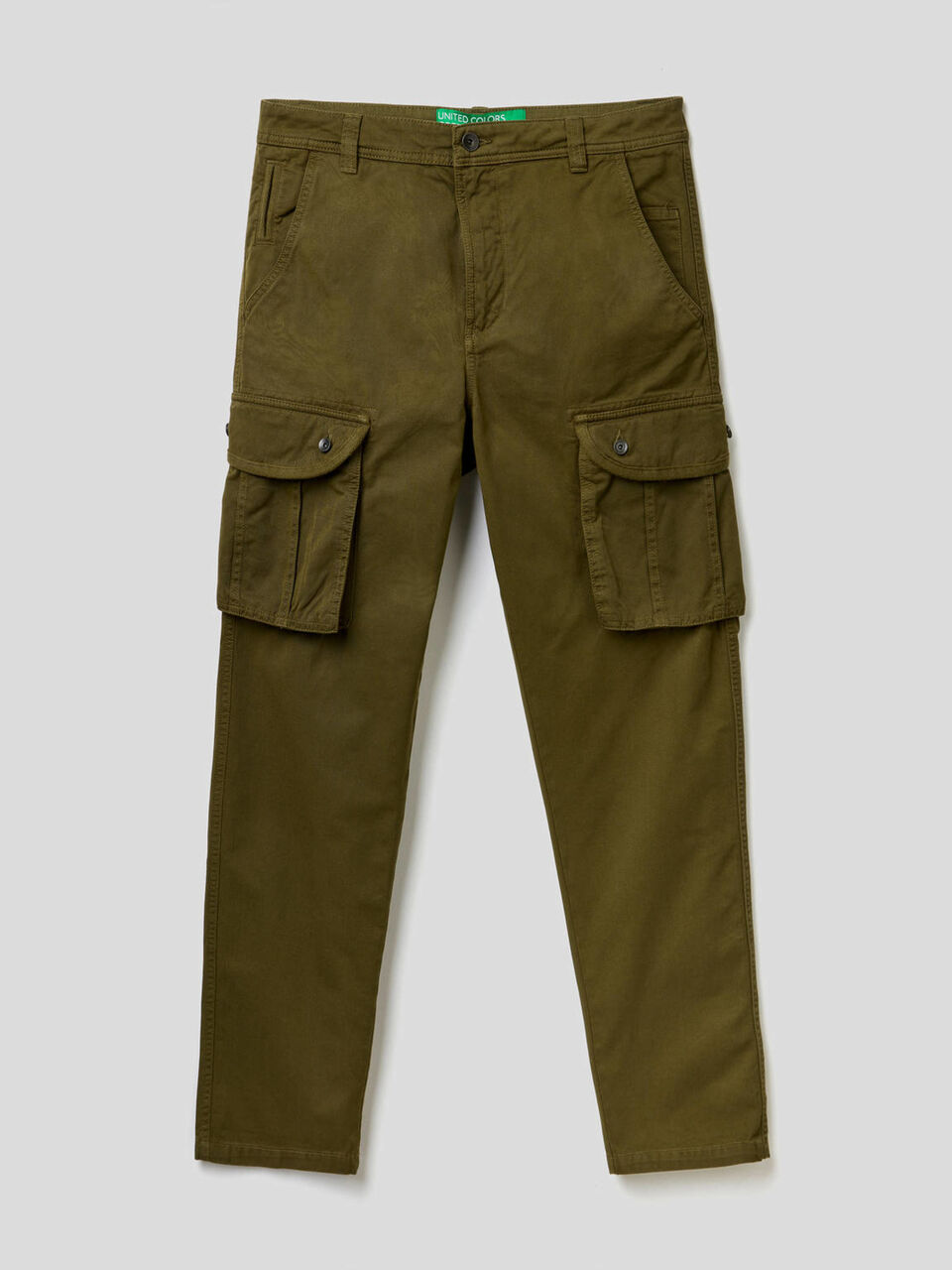 Pantalón cargo de 100 % algodón image number 1
