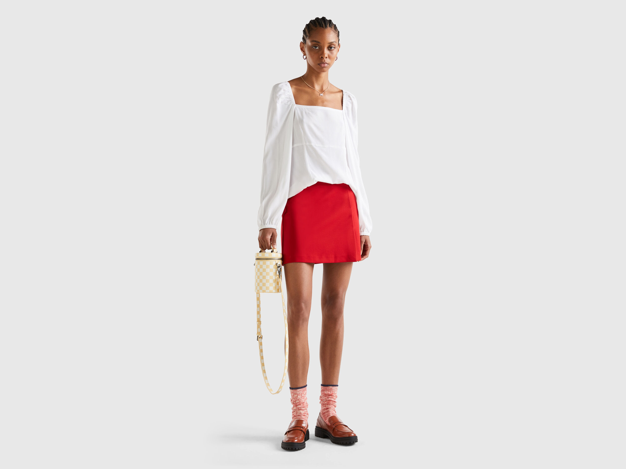 Blusas con escote cuadrado top