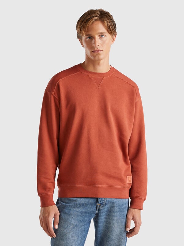Sudadera de algodón orgánico Hombre