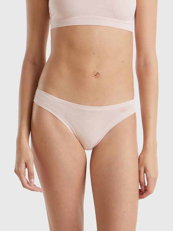 Braguita brasileña de algodón orgánico super stretch Mujer