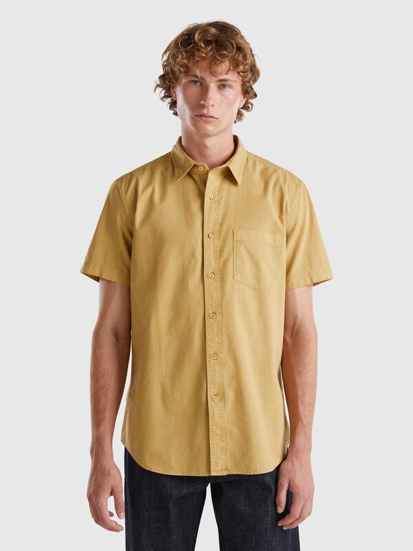 Camisa con bolsillo Hombre