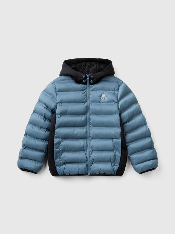 Cazadora con detalles de neopreno Niño