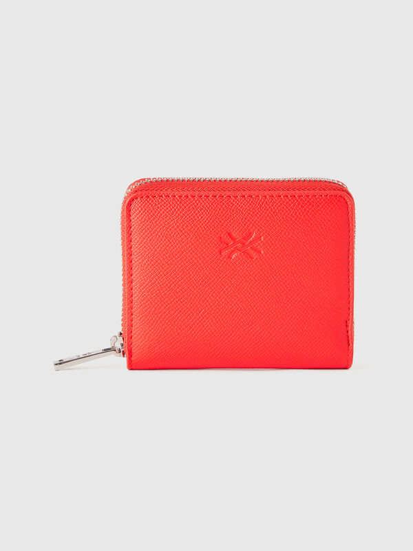 Cartera pequeña con cremallera Mujer