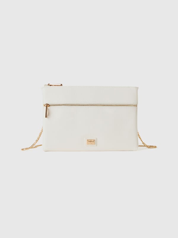 Bolso plano con bandolera Mujer