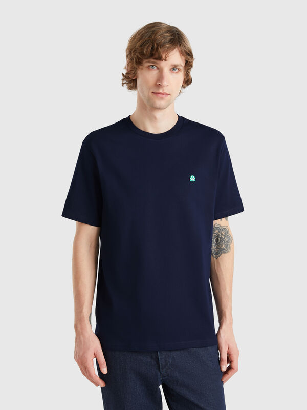 Camiseta básica de algodón  Hombre