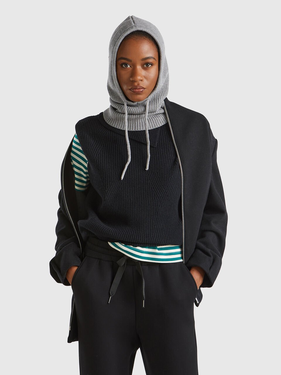 KNIT BALACLAVA - CAP Mujer image number null