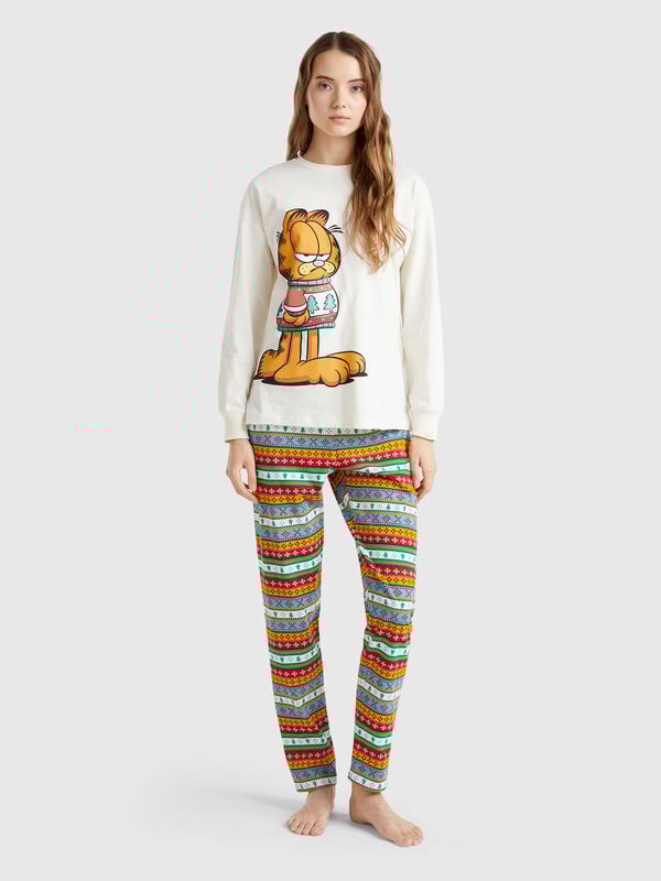 Pijama largo de Garfield ©2024 by Paws, Inc. Mujer
