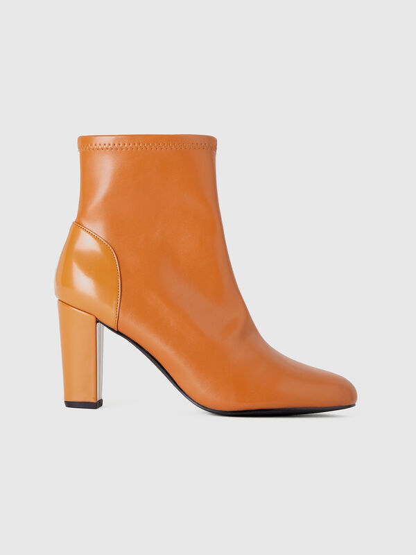 Botines elásticos de tacón Mujer