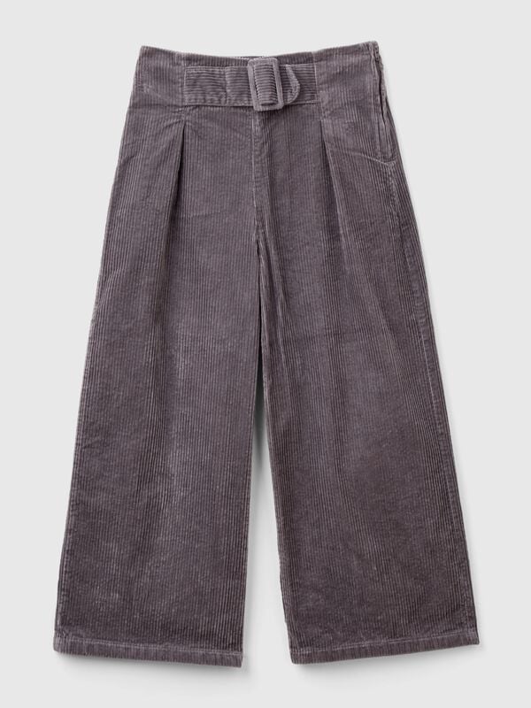 Pantalón de pana wide fit Niña