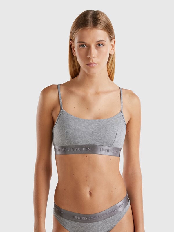 Sujetador brassiere de algodón orgánico elástico Mujer