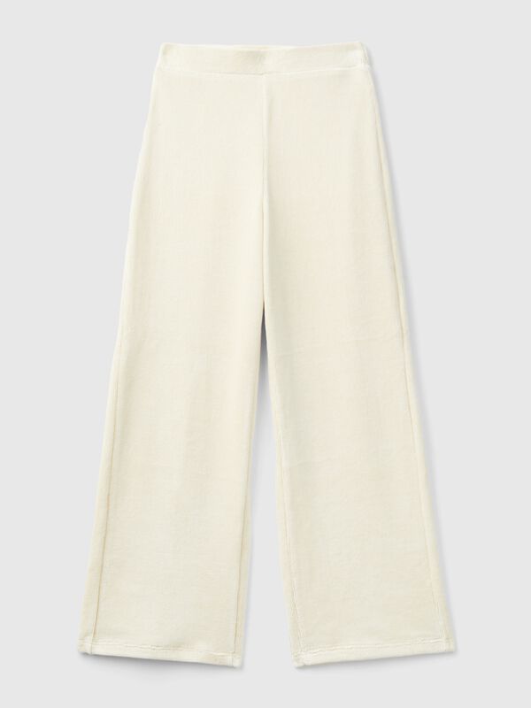 Pantalón amplio de chenilla Niña