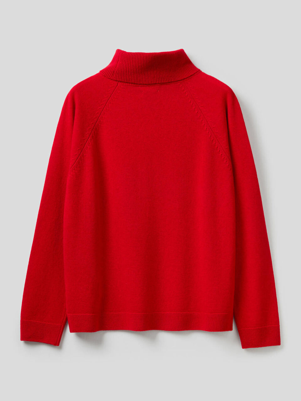 Jersey de cuello alto en mezcla de lana y cachemir image number 2