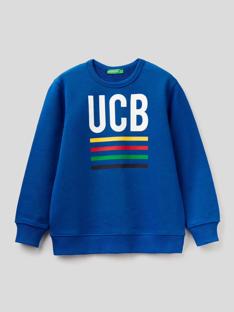 Sudadera de algodón puro con logotipo image number 1