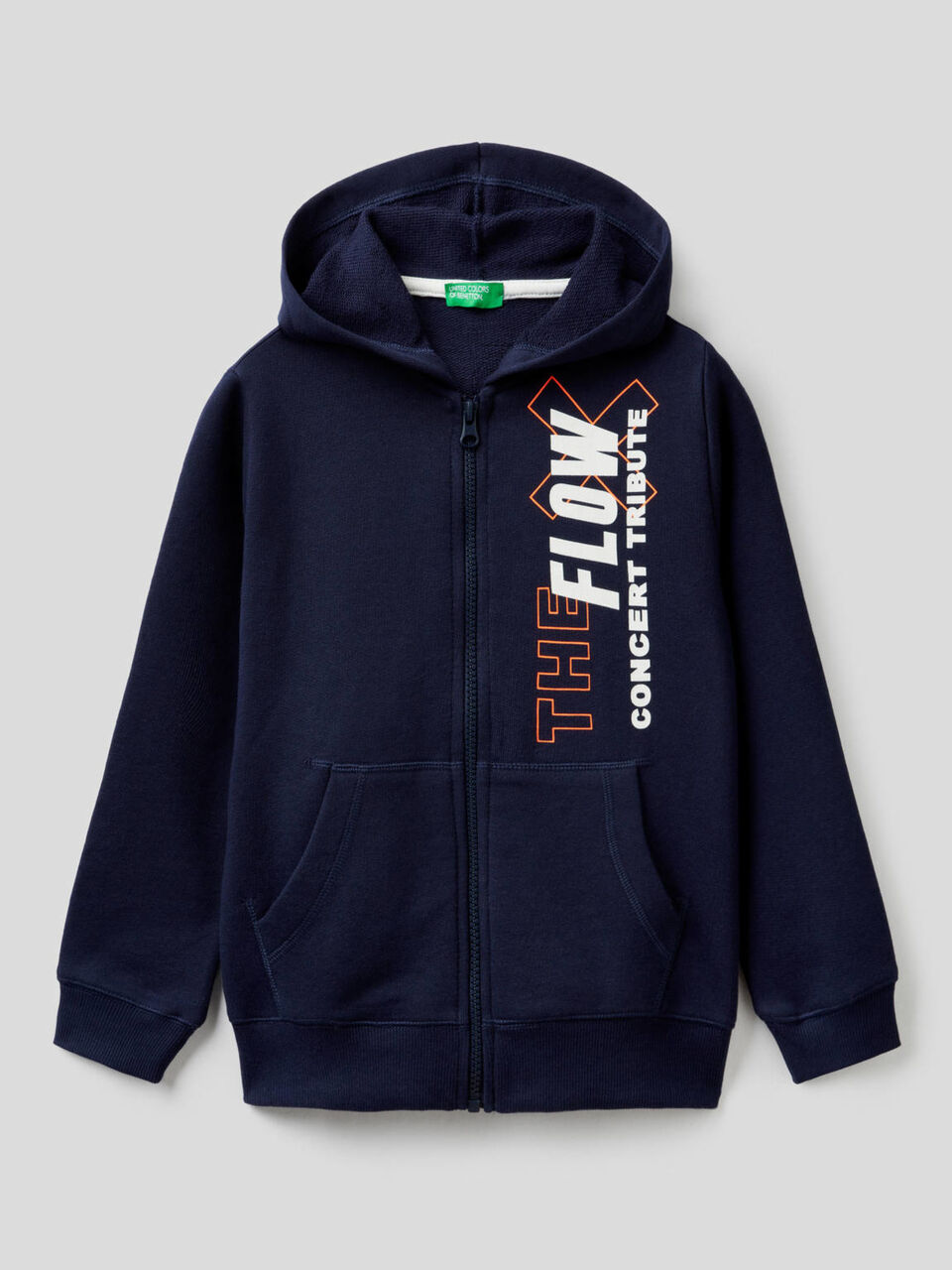Sudadera con cremallera y capucha image number 1