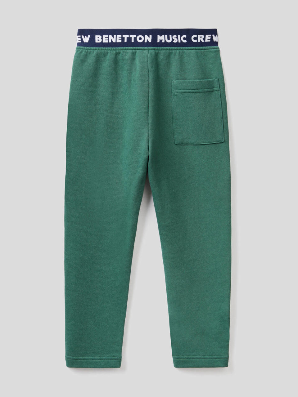 Pantalón de felpa con elástico con logotipo image number 2