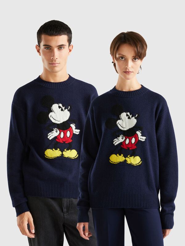 Jersey de Mickey Mouse de lana mixta