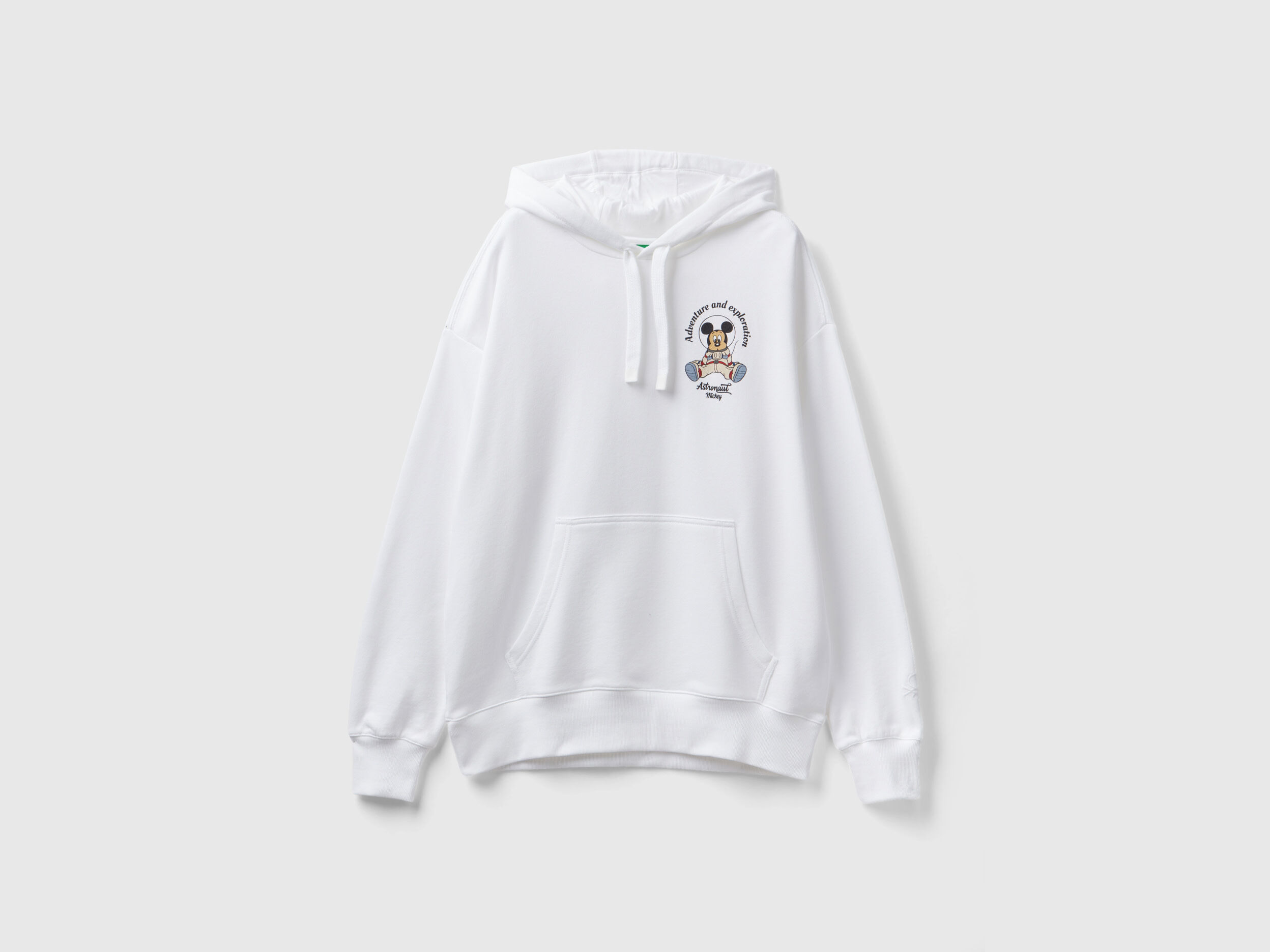Sudadera blanca benetton top