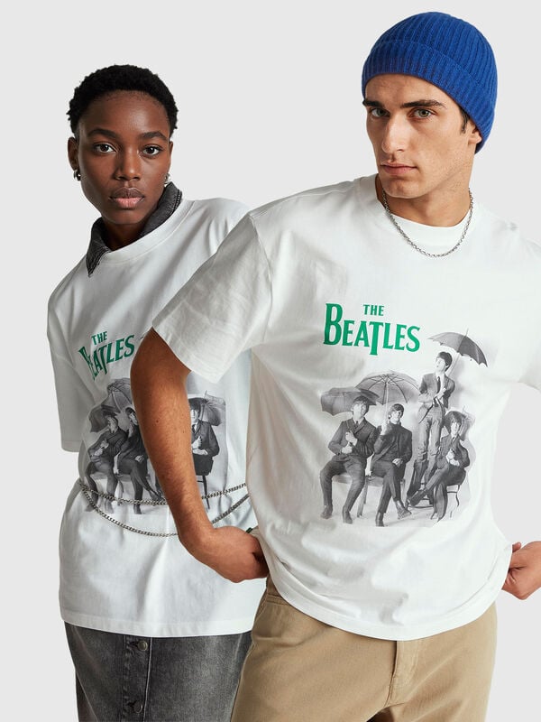 Camiseta de algodón de los Beatles