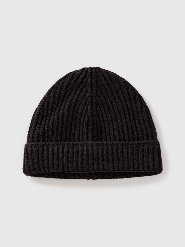 Gorro de pura lana virgen Hombre
