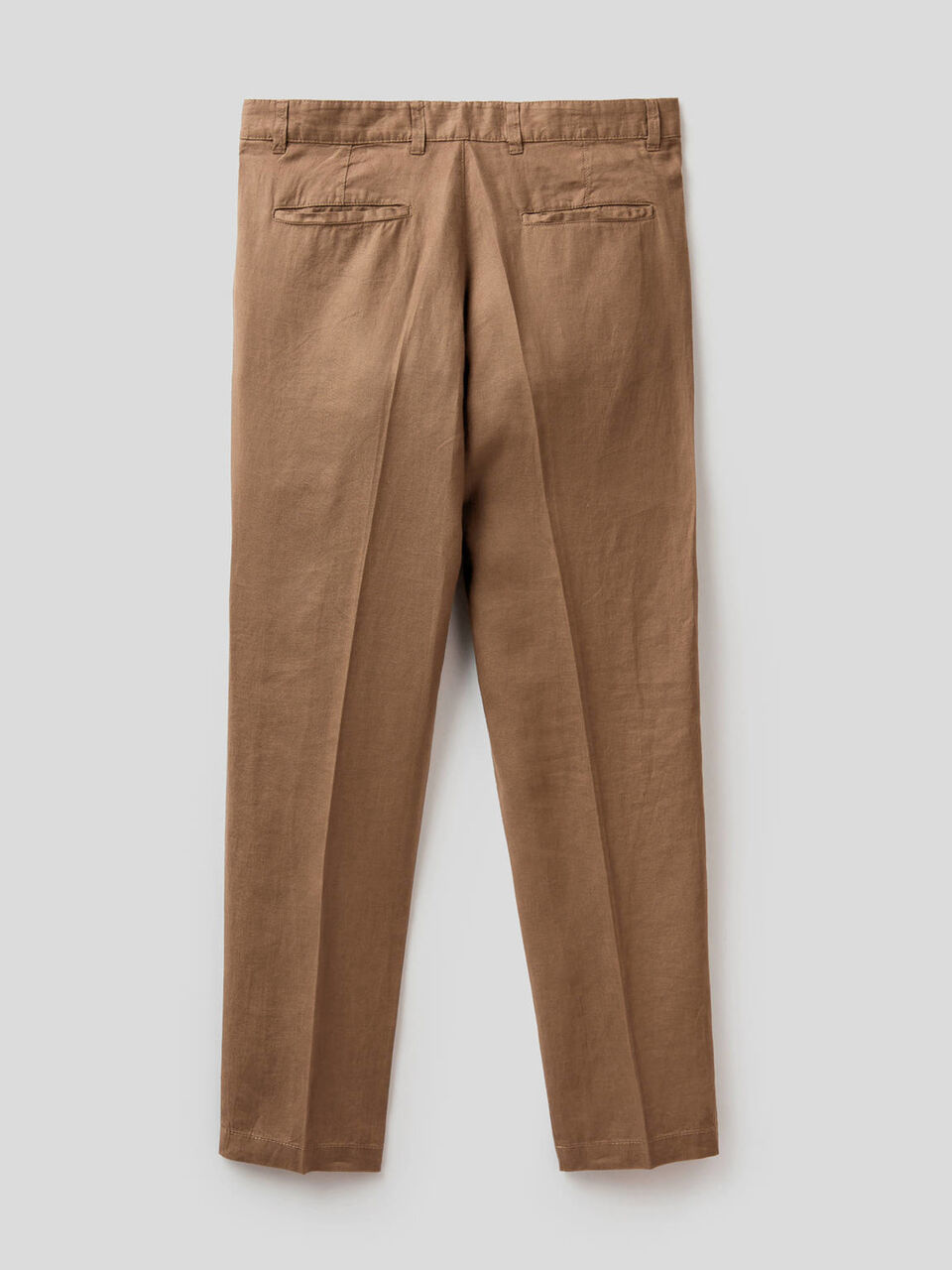 Pantalones chinos de puro lino image number 2