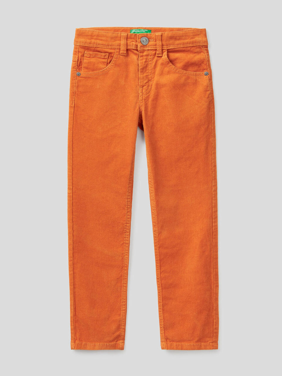 Pantalón slim fit de pana elástica image number 1