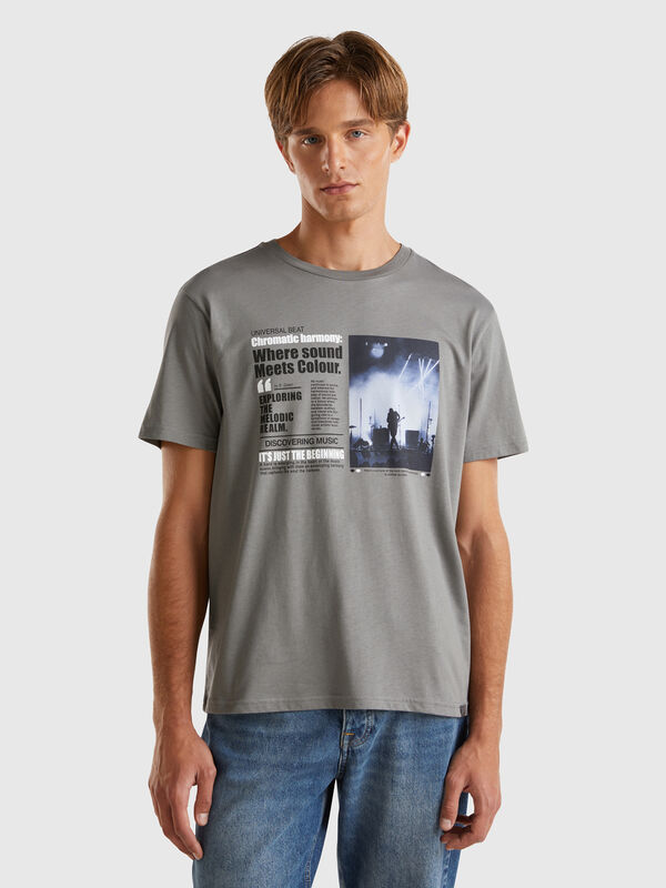 Camiseta con estampado fotográfico Hombre