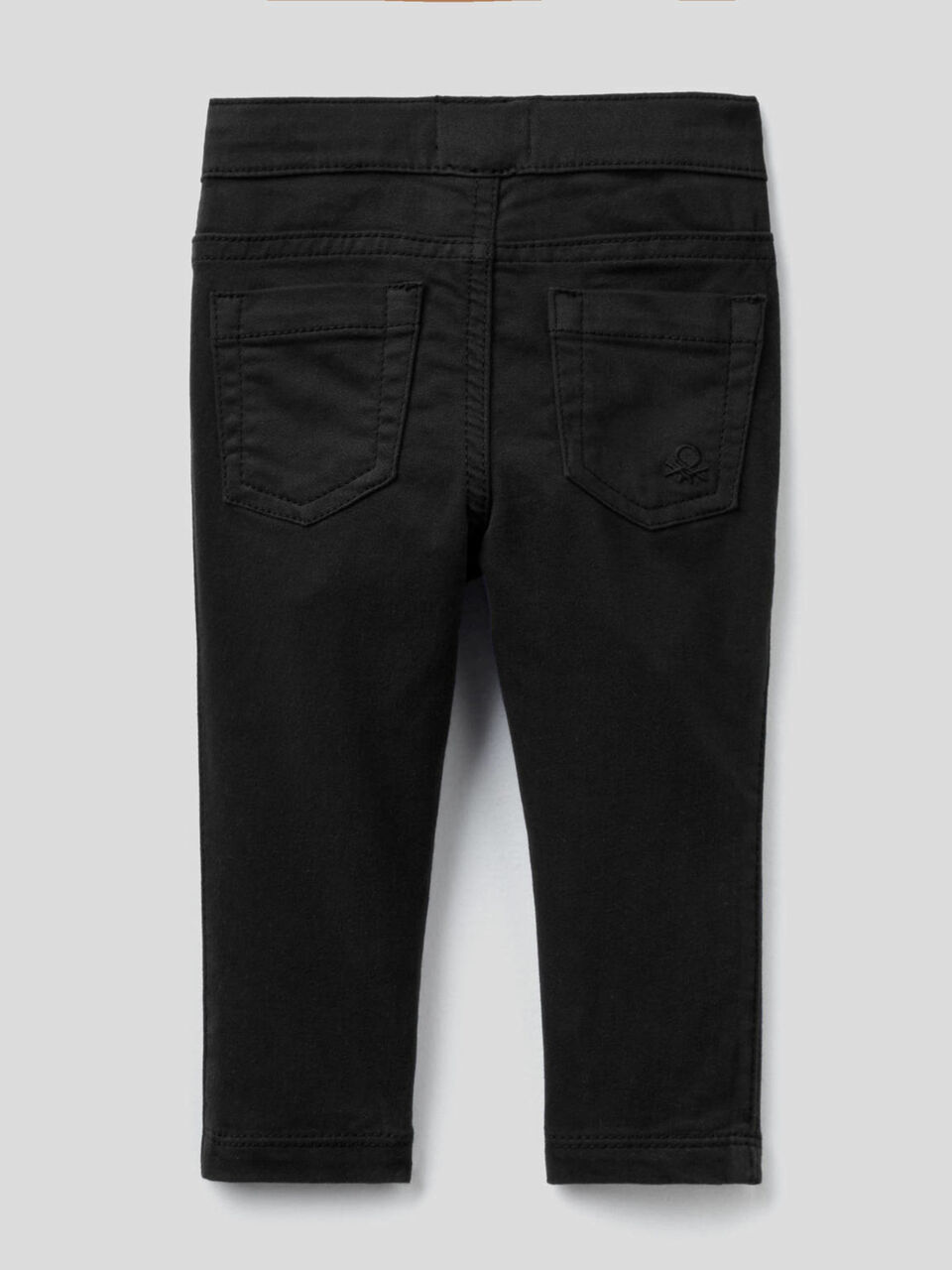 Pantalón de algodón elástico mixto image number 2