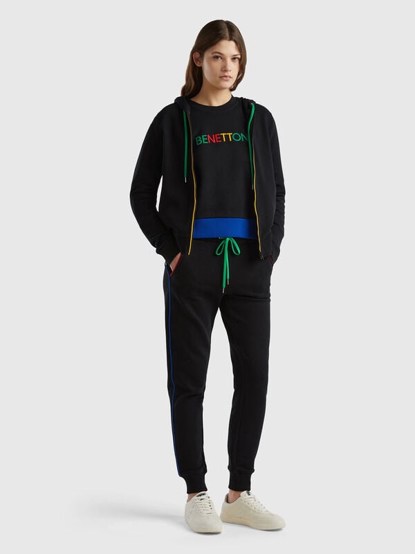 Pantalón jogger con cordón Mujer