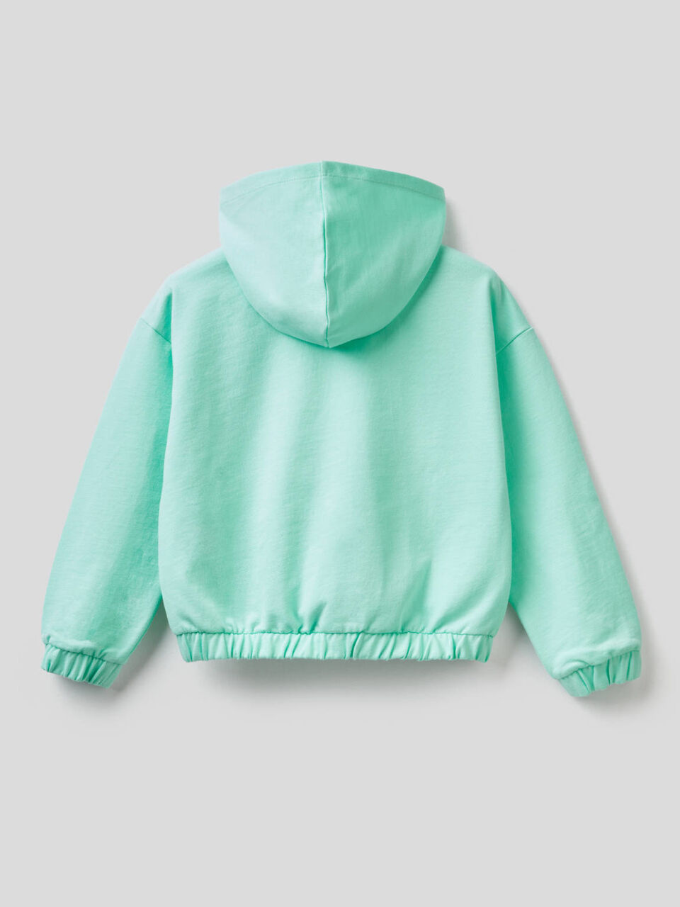 Sudadera ligera con cremallera y capucha image number null