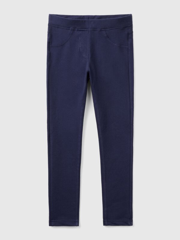 Jeggings de felpa elástica Niña