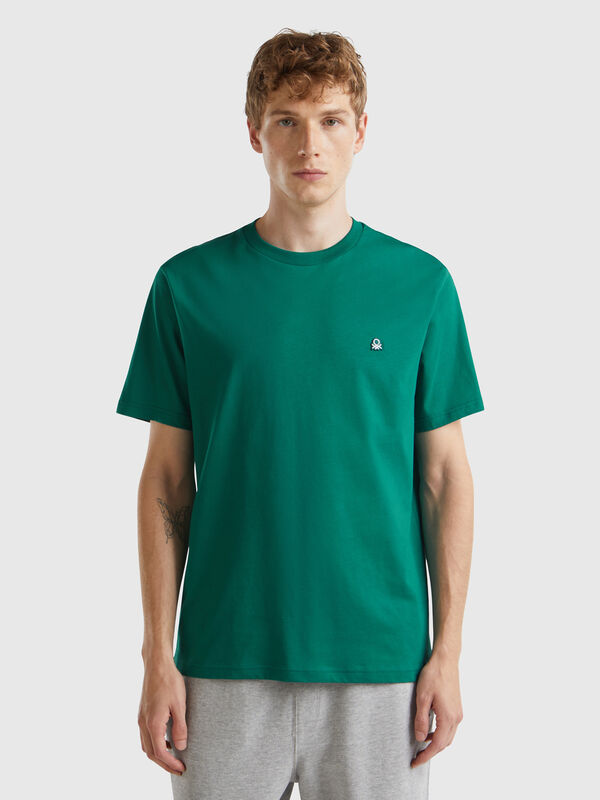 Camiseta básica de 100 % algodón orgánico Hombre
