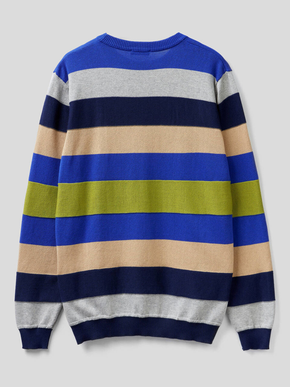 Jersey de rayas de 100 % algodón de tacto cálido image number 2