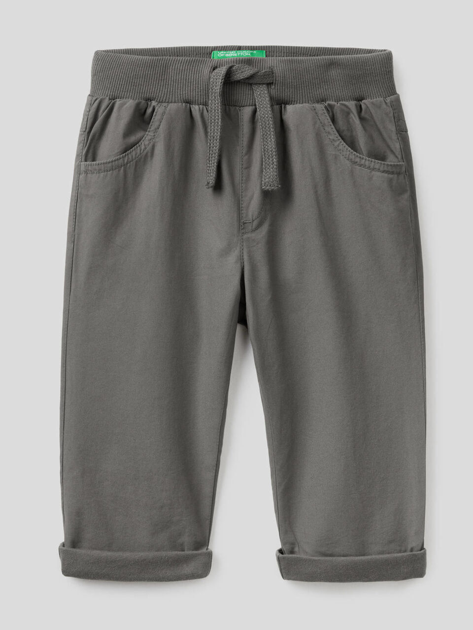 Pantalón con cordón de ajuste image number 1