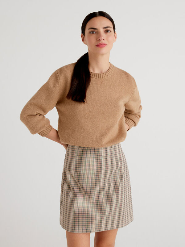 Jersey de pura lana Shetland Mujer