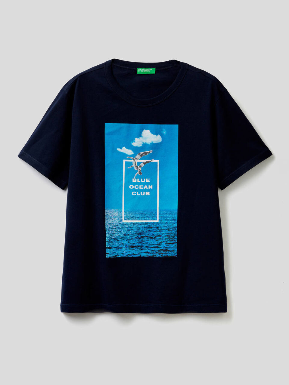 Camiseta con estampado de algodón orgánico image number 1