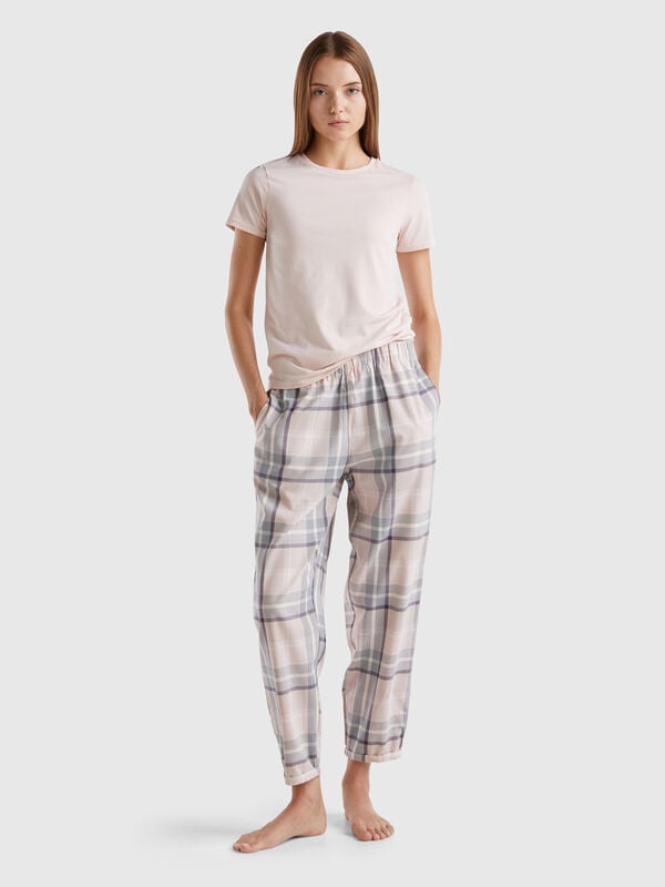 Pantalón de Príncipe de Gales Mujer