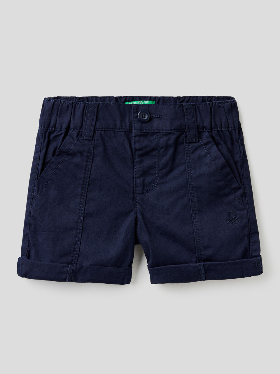 Bermudas de lona de 100 % algodón Niño image number 1