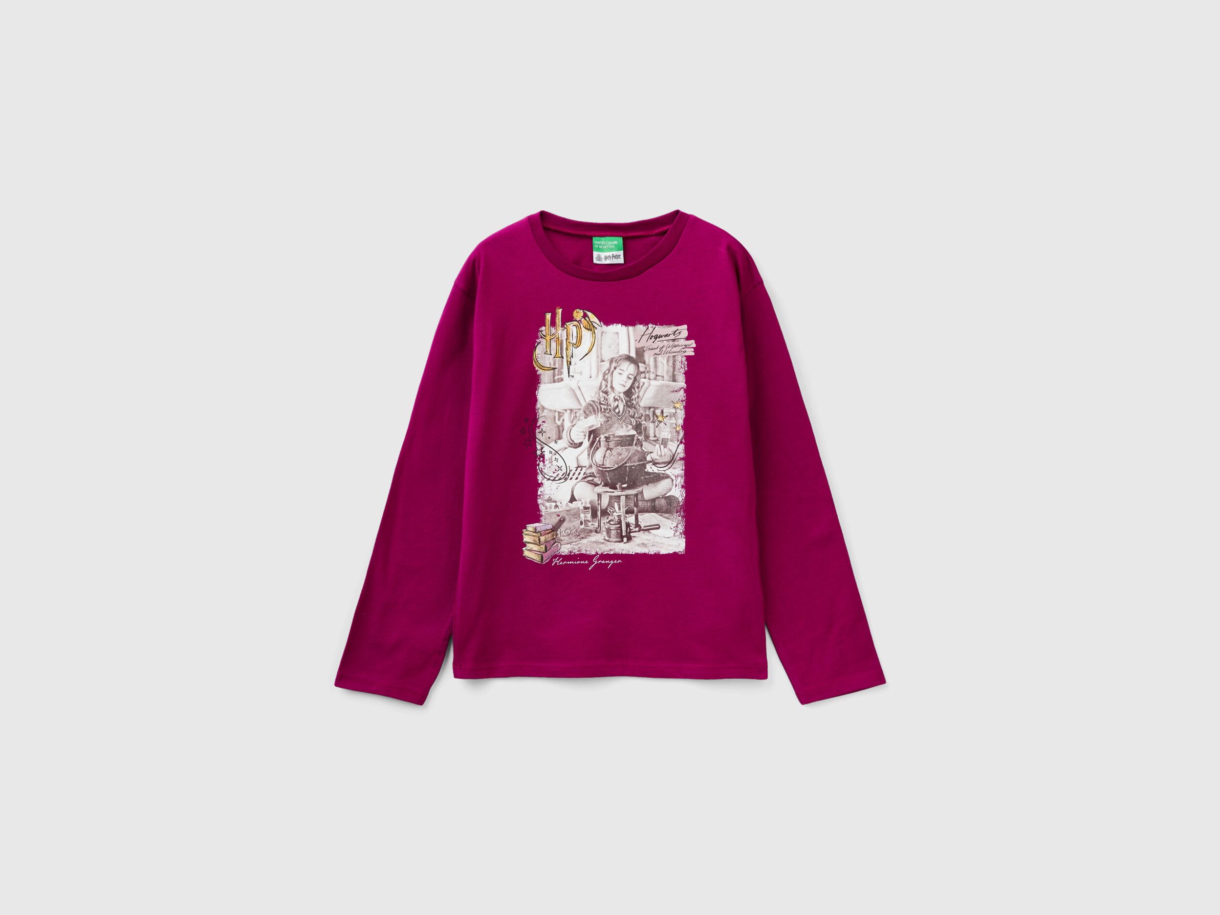 Camiseta de Harry Potter de manga larga Ciruela Benetton