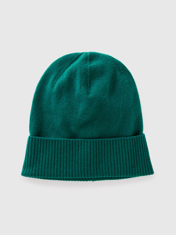 Gorro de pura lana merina Mujer