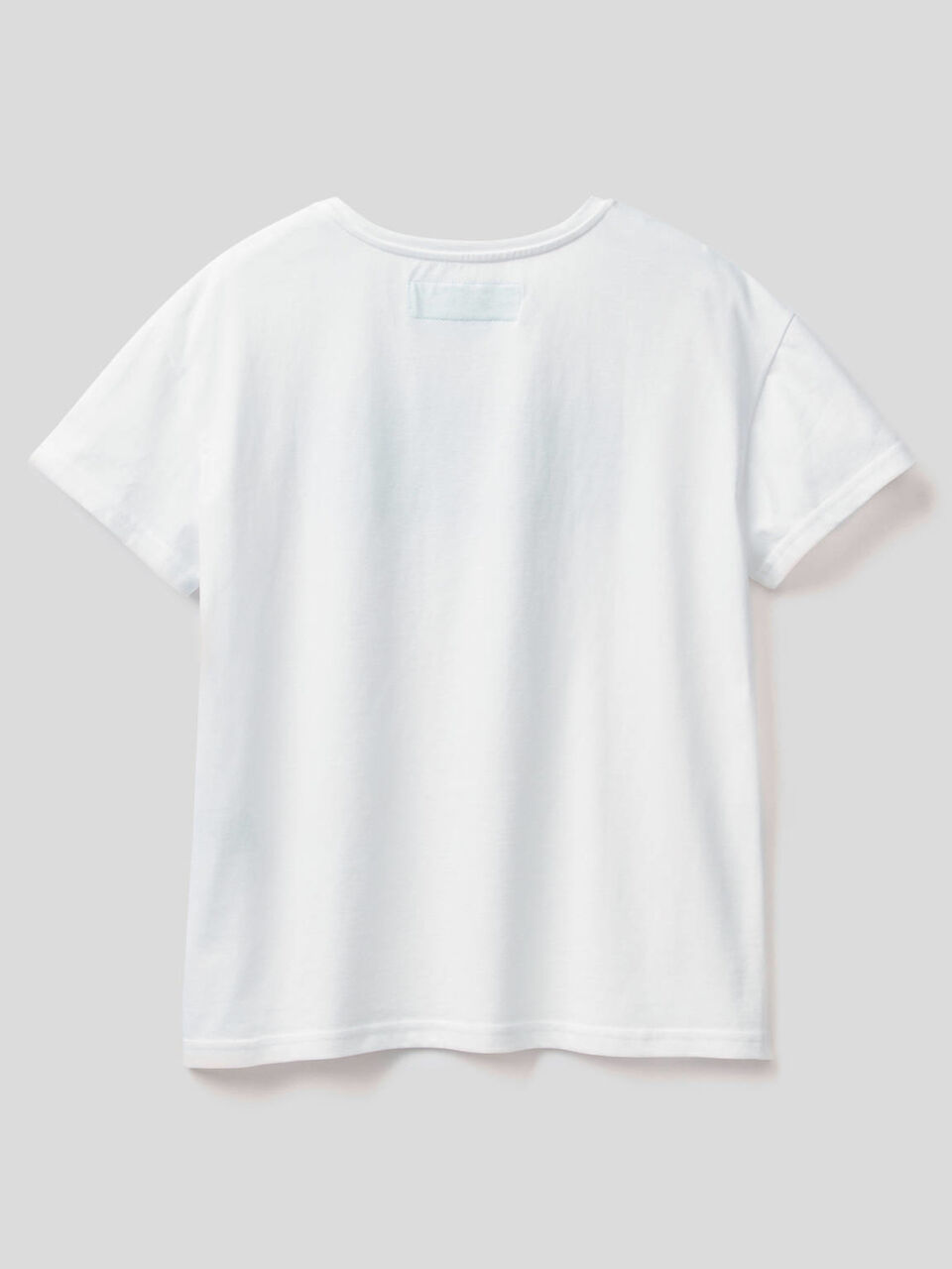 Camiseta de 100 % algodón orgánico con estampado de logotipo image number 2