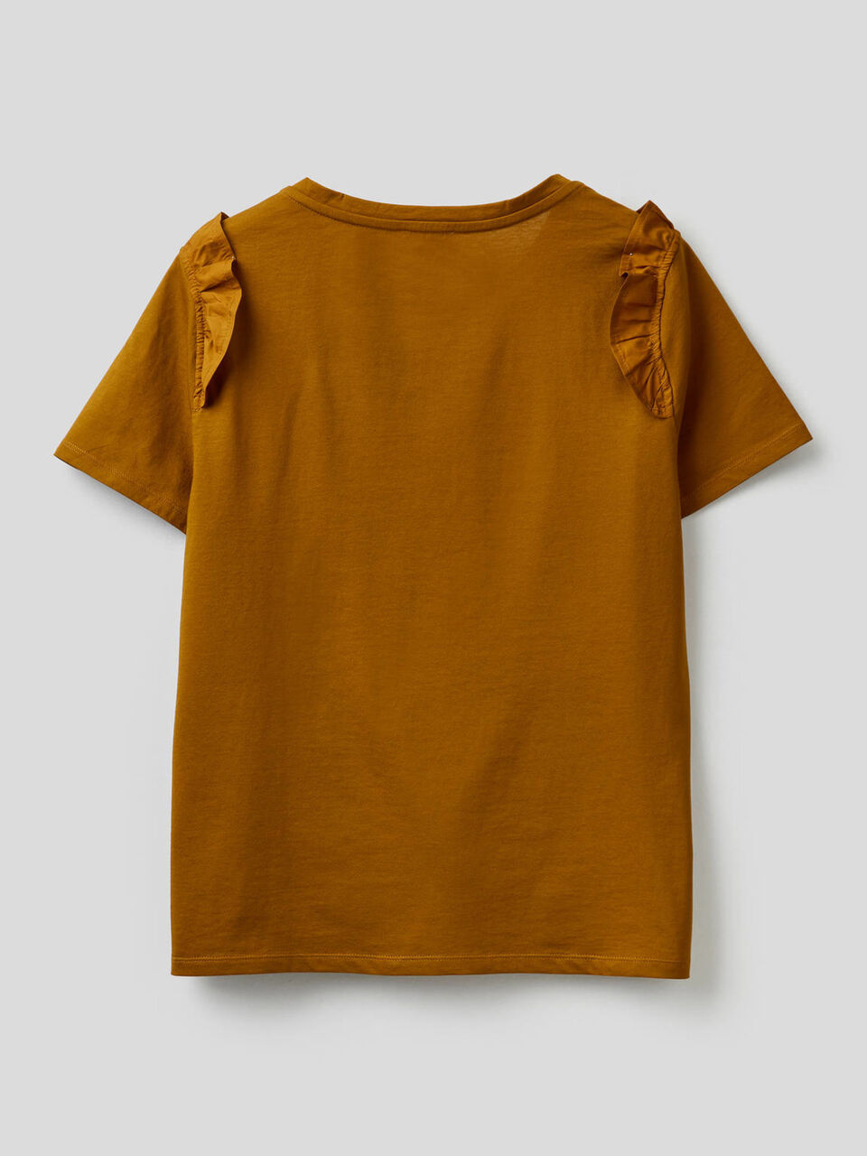Camiseta de 100% algodón con volantes image number null