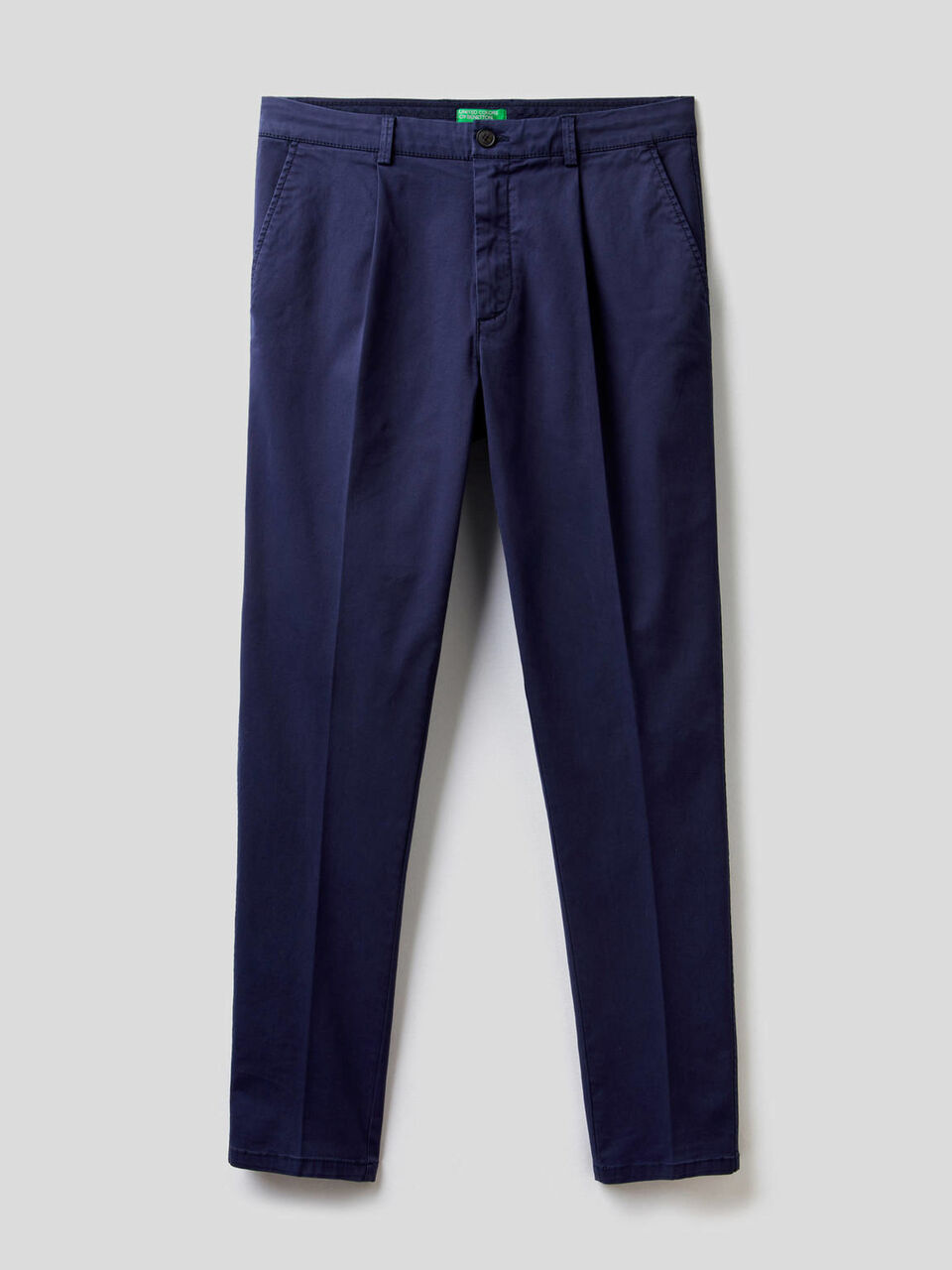 Chinos slim fit de algodón elástico image number null