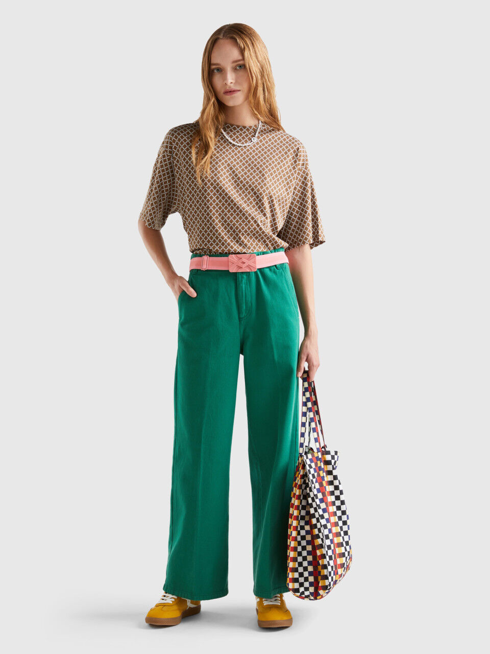 Pantalones Anchos Mujer Nueva Coleccion