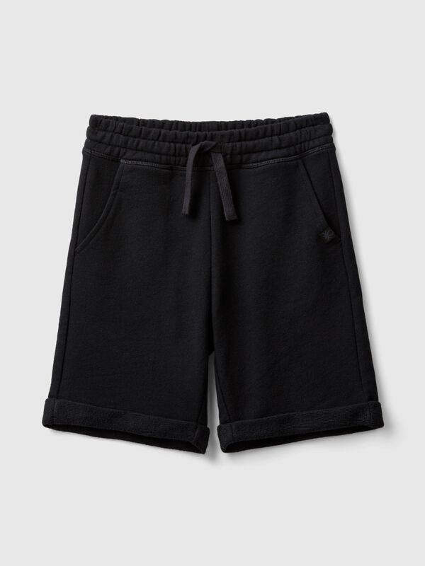 Bermudas de felpa de puro algodón Niño