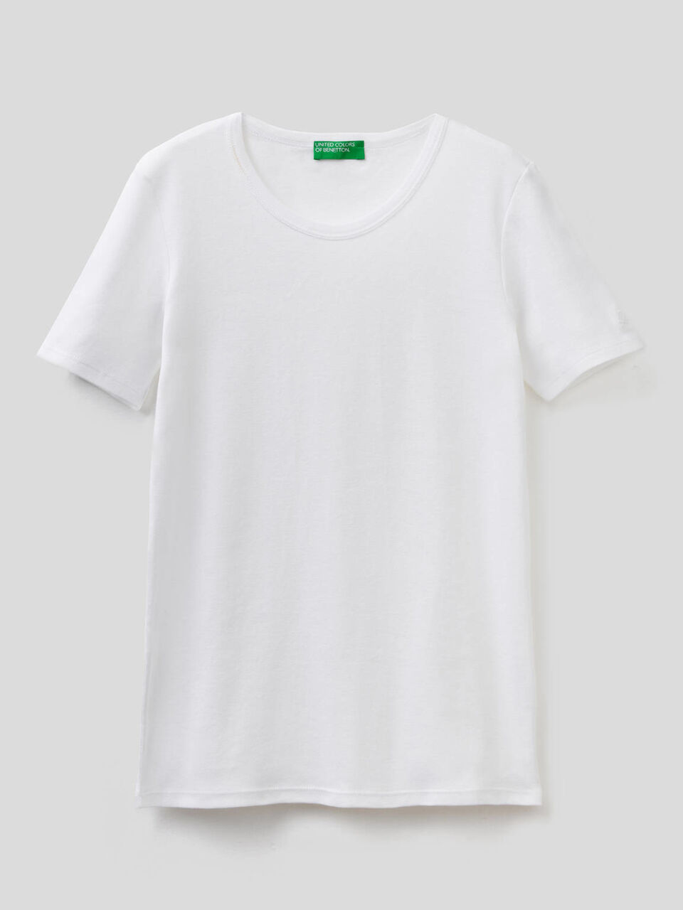 Camiseta personalizable de algodón de fibra larga image number 1