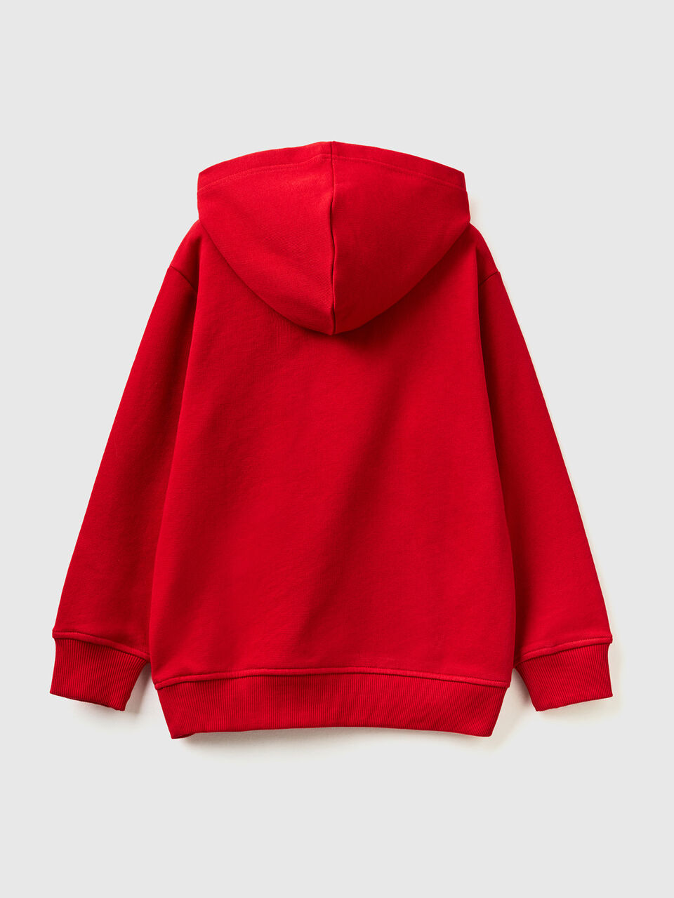 Sudadera roja con capucha BenettonxPantone™ - Rojo