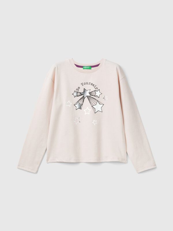 Camiseta de cálido algodón orgánico Niña