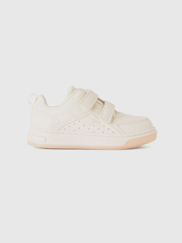 Sneakers bajas en tela de efecto piel Niño