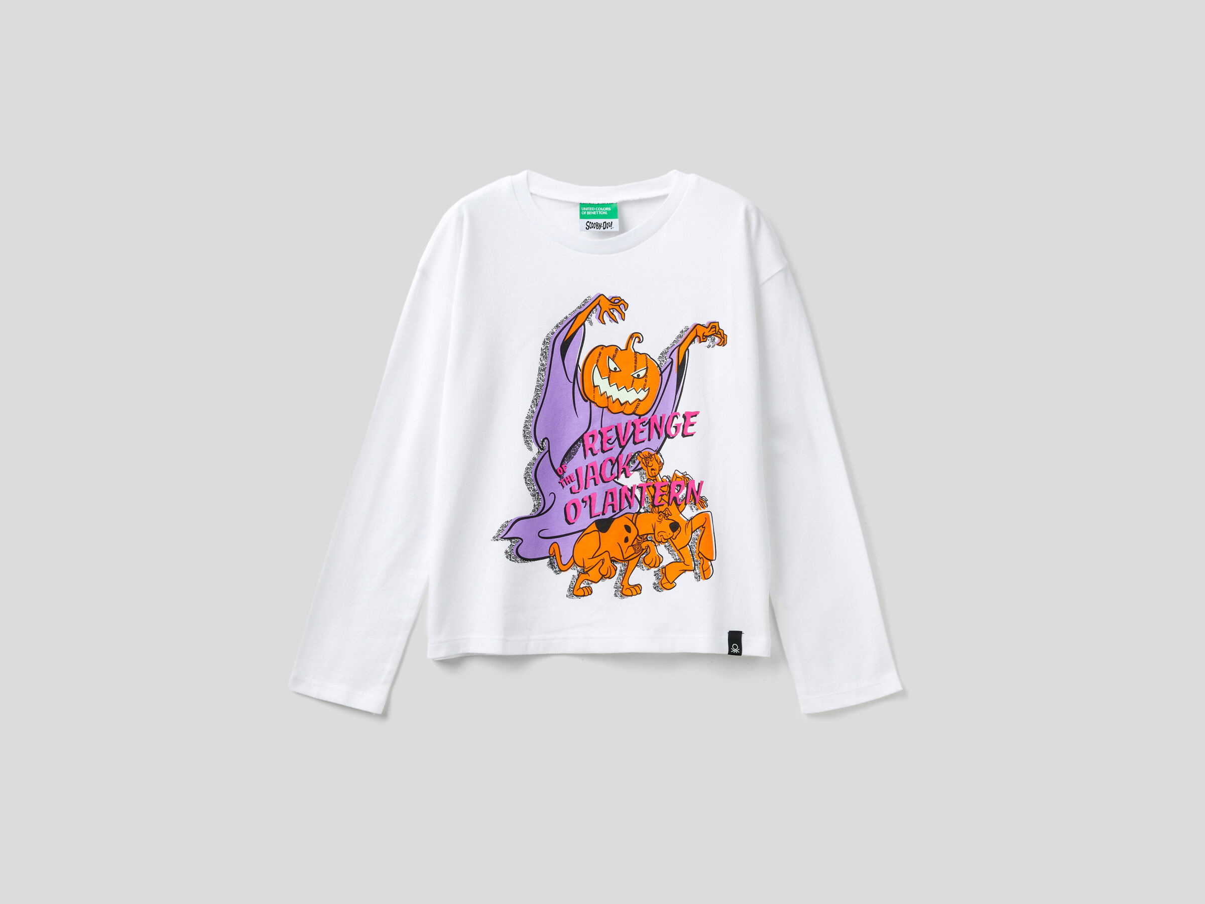 Estéril poco claro lavar Camiseta de Scooby-Doo con estampado luminiscente - Blanco | Benetton
